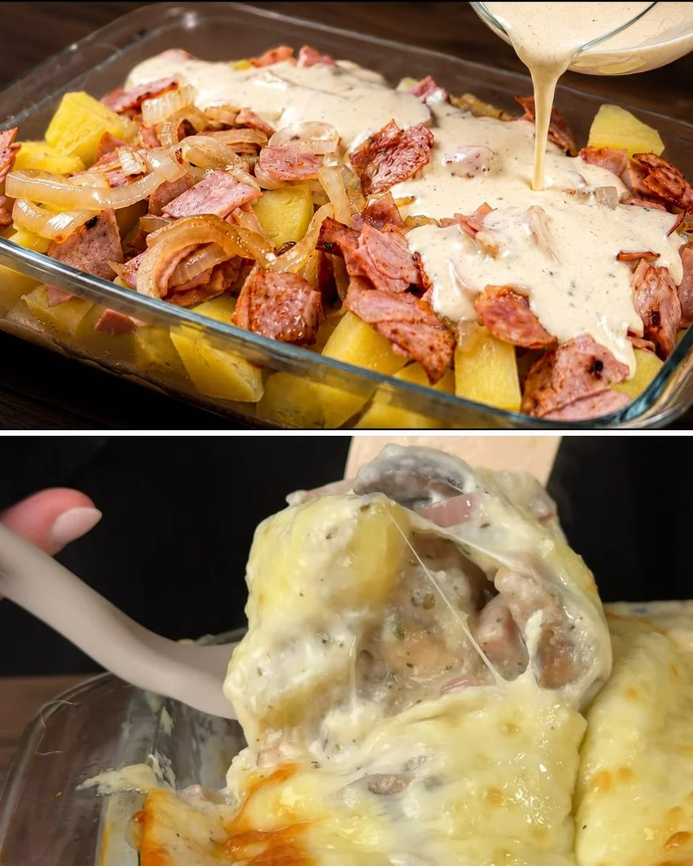 Frisse groentesalade met aardappelen, perfect voor een lichte maaltijd.