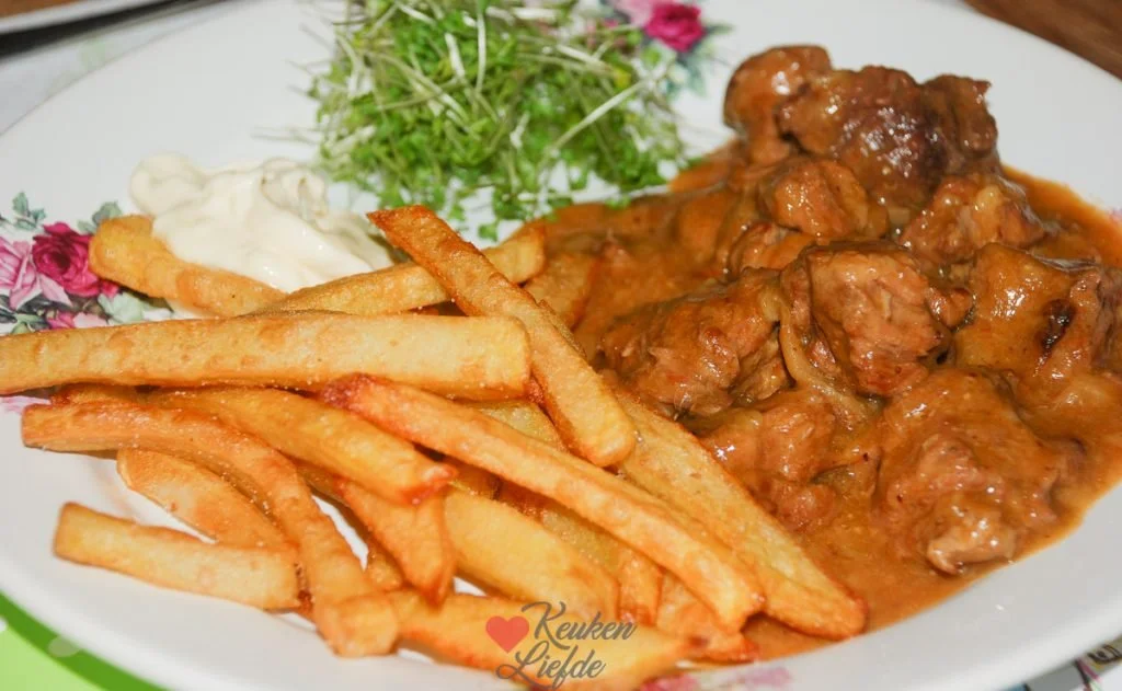 Belgische stoofpot met bier recept, een smakelijk en verwarmend gerecht.