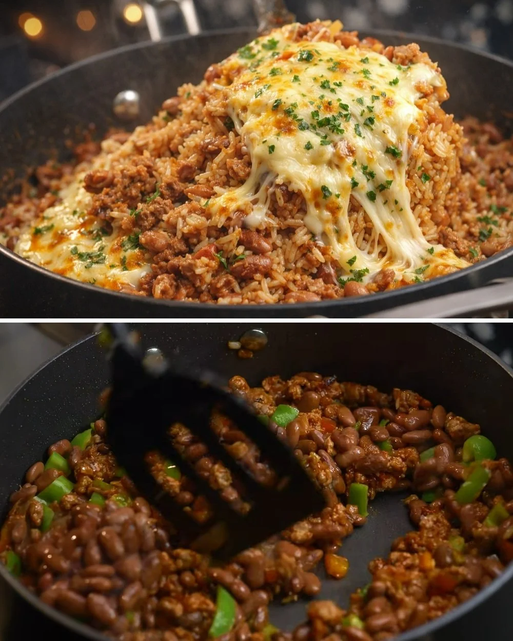 Budgetvriendelijke Dirty Rice met Cajun smaak in een stijlvolle schaal