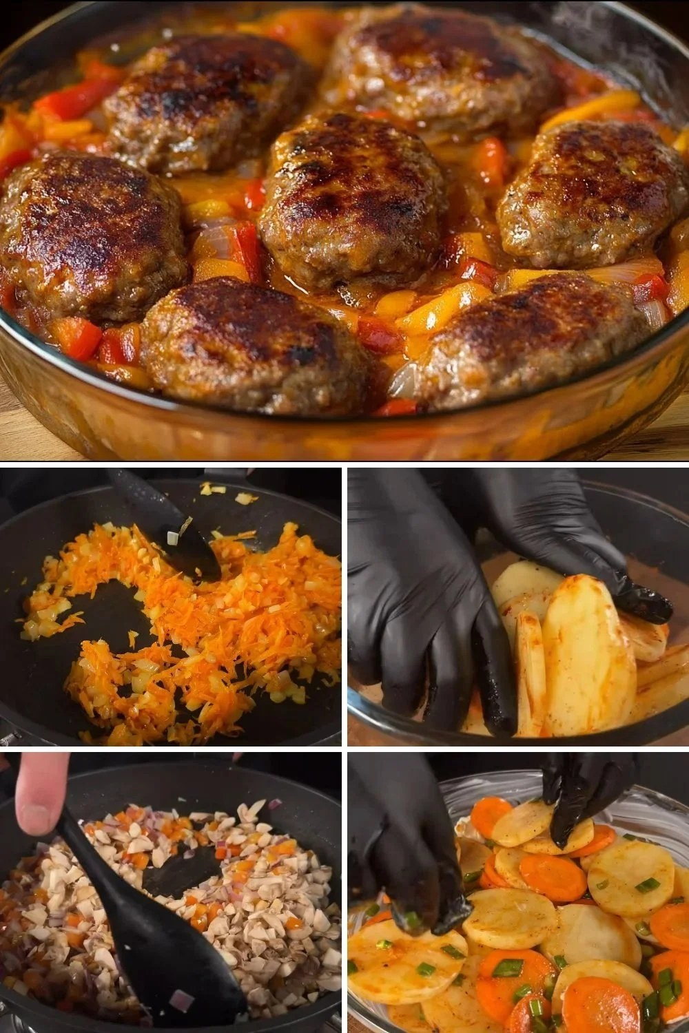 Gelaagde Aardappelen met Gehakt casserole recept