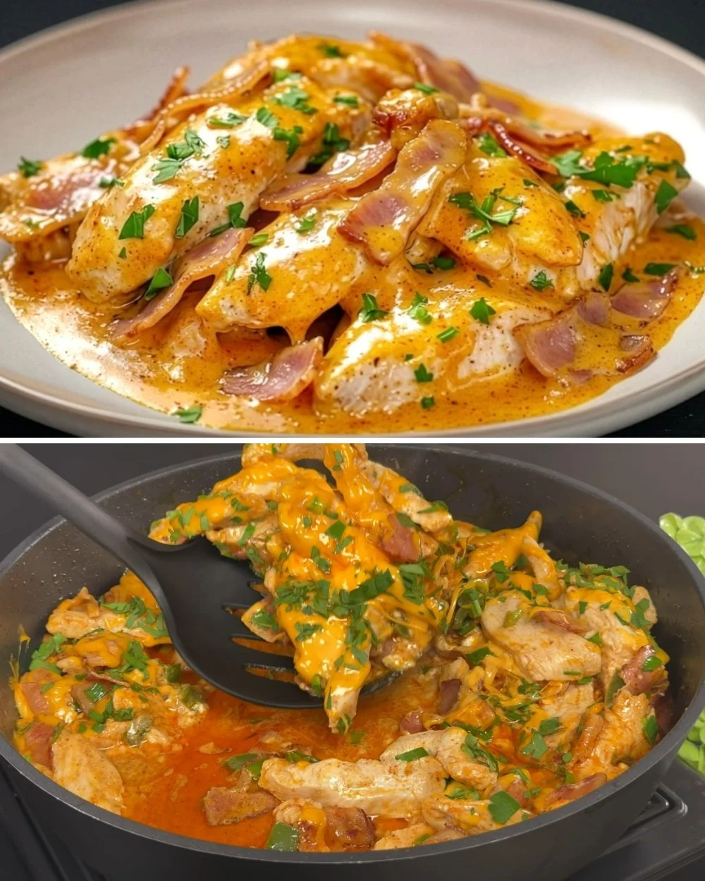 Kipfilet met spek, eenvoudig en smakelijk recept voor een heerlijke maaltijd