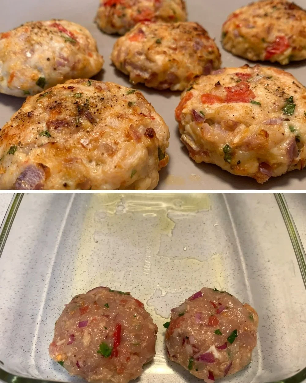 Sappige kipgehaktballen met kruiden en specerijen, ideaal voor een smakelijke maaltijd.