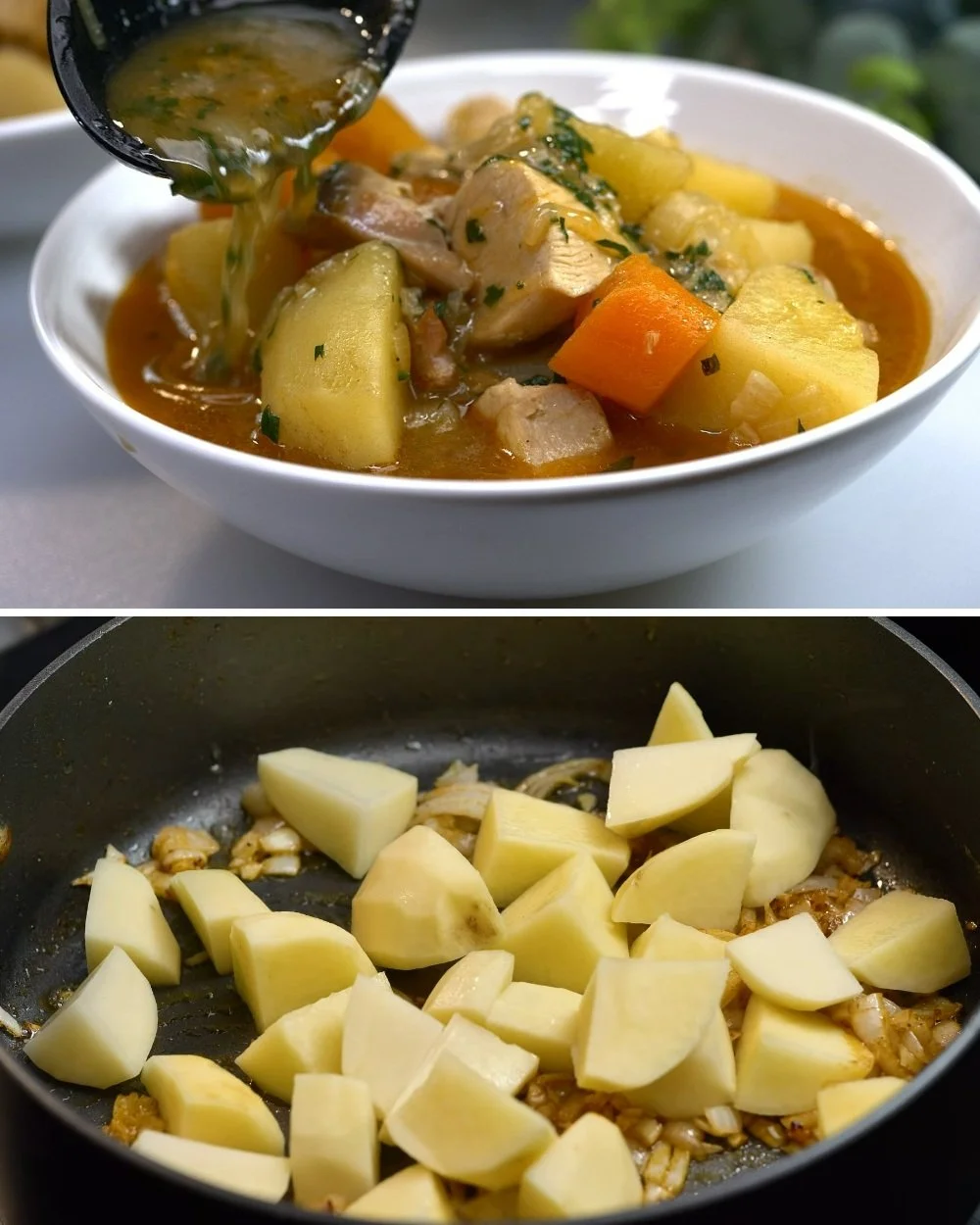 Kippengroentesoep recept met kip en verse groenten