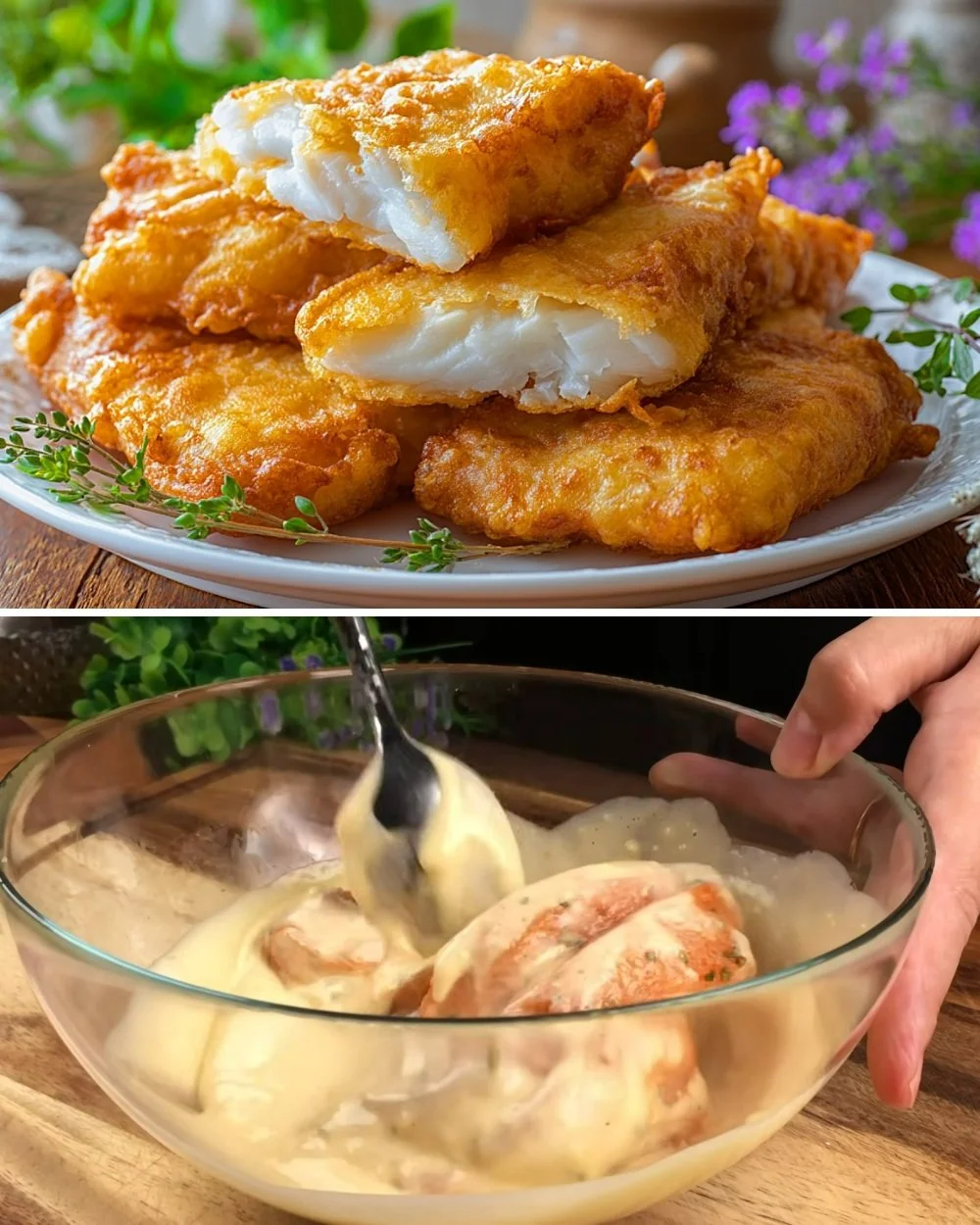Knapperige kipnuggets in perfect beslag, ideaal voor een heerlijke maaltijd.