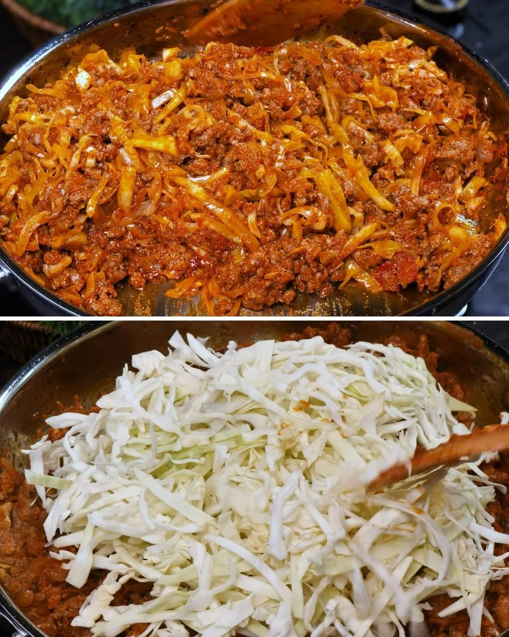 Recept kool met rundergehakt, eenvoudig en snel te bereiden