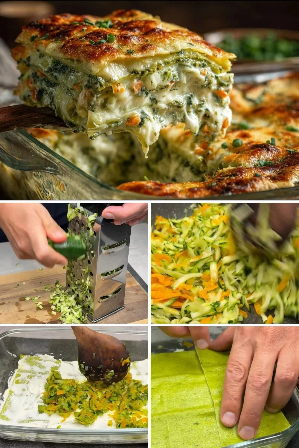 Heerlijke Lente Lasagne met verse groenten en kruiden