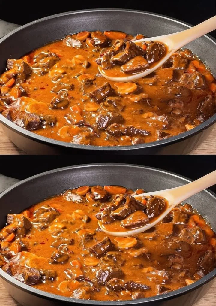 Snel klaargemaakt rundvlees in restaurantstijl voor een smakelijk diner.