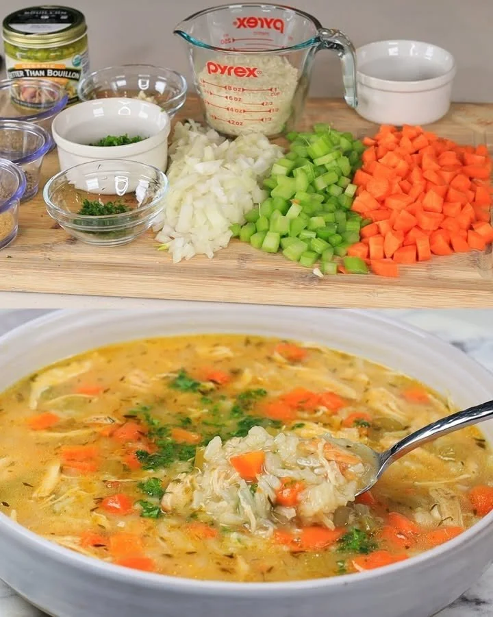 Verwarmende kippensoep recept met ingrediënten en stappen