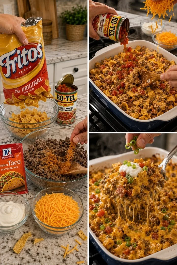 Walking Taco Ovenschotel voor het hele gezin met smaakvolle ingrediënten