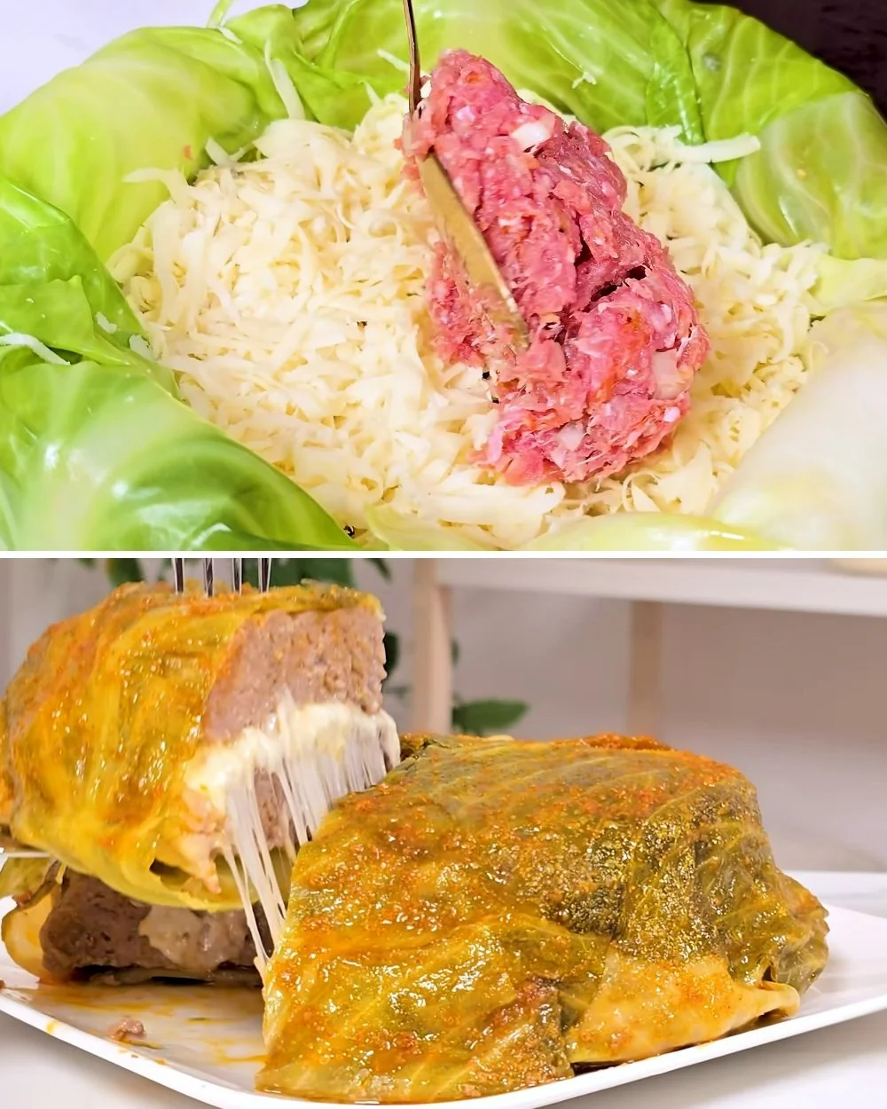 Heerlijk gerecht kool en gehakt, perfect voor een regelmatig diner.