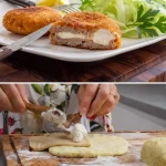 Heerlijke en gezonde vegan cordon bleu, krokant en romig