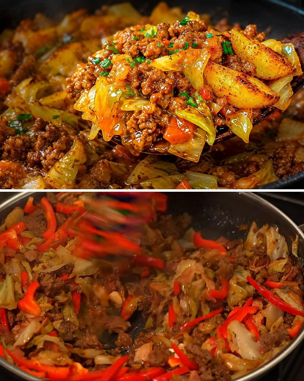 Heerlijk gehakt en aardappel diner recept voor een makkelijke maaltijd