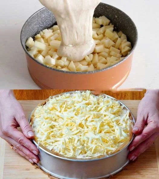Mama's appelcake bereid in 15 minuten, eenvoudig en heerlijk dessert recept.