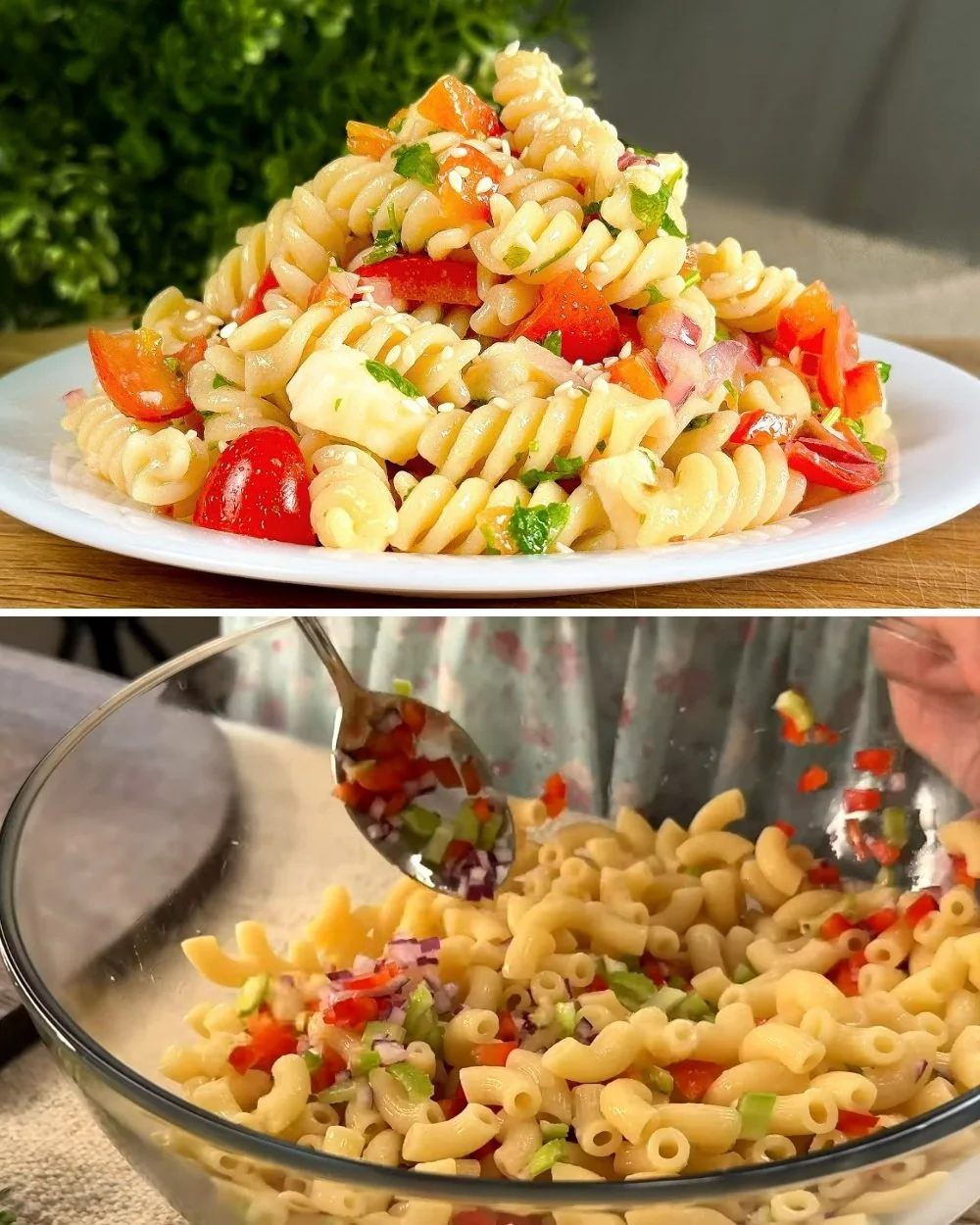 Traditionele Franse salade geïnspireerd door grootmoeder's recept.