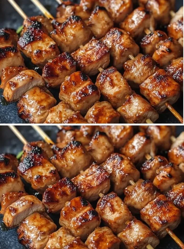 Kipsaté met ketjapmarinade, een favoriet gerecht voor kinderen