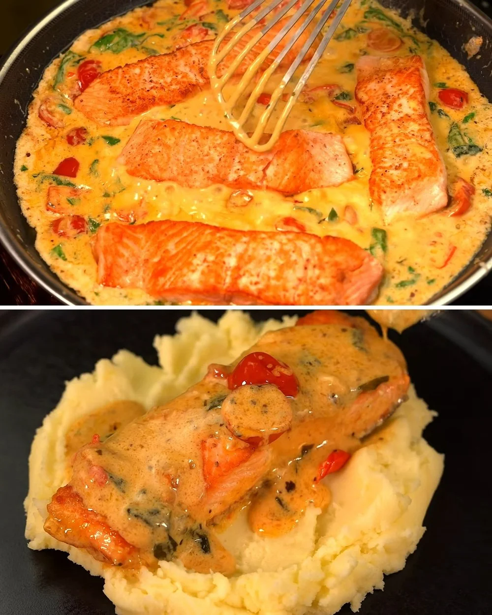 Heerlijke zalm gerecht met Toscaanse invloeden