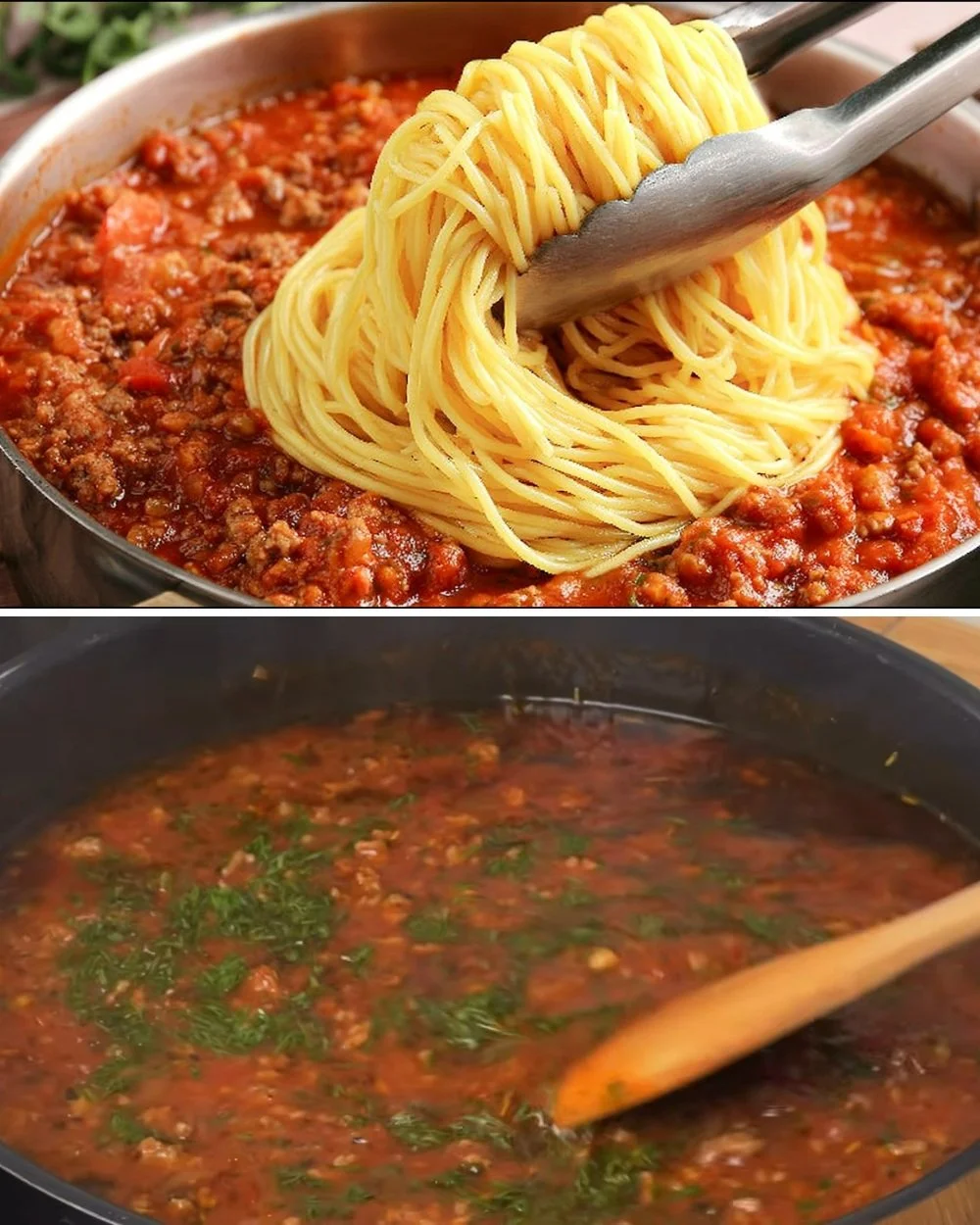 Heerlijke spaghetti bereid in 15 minuten voor een perfect diner