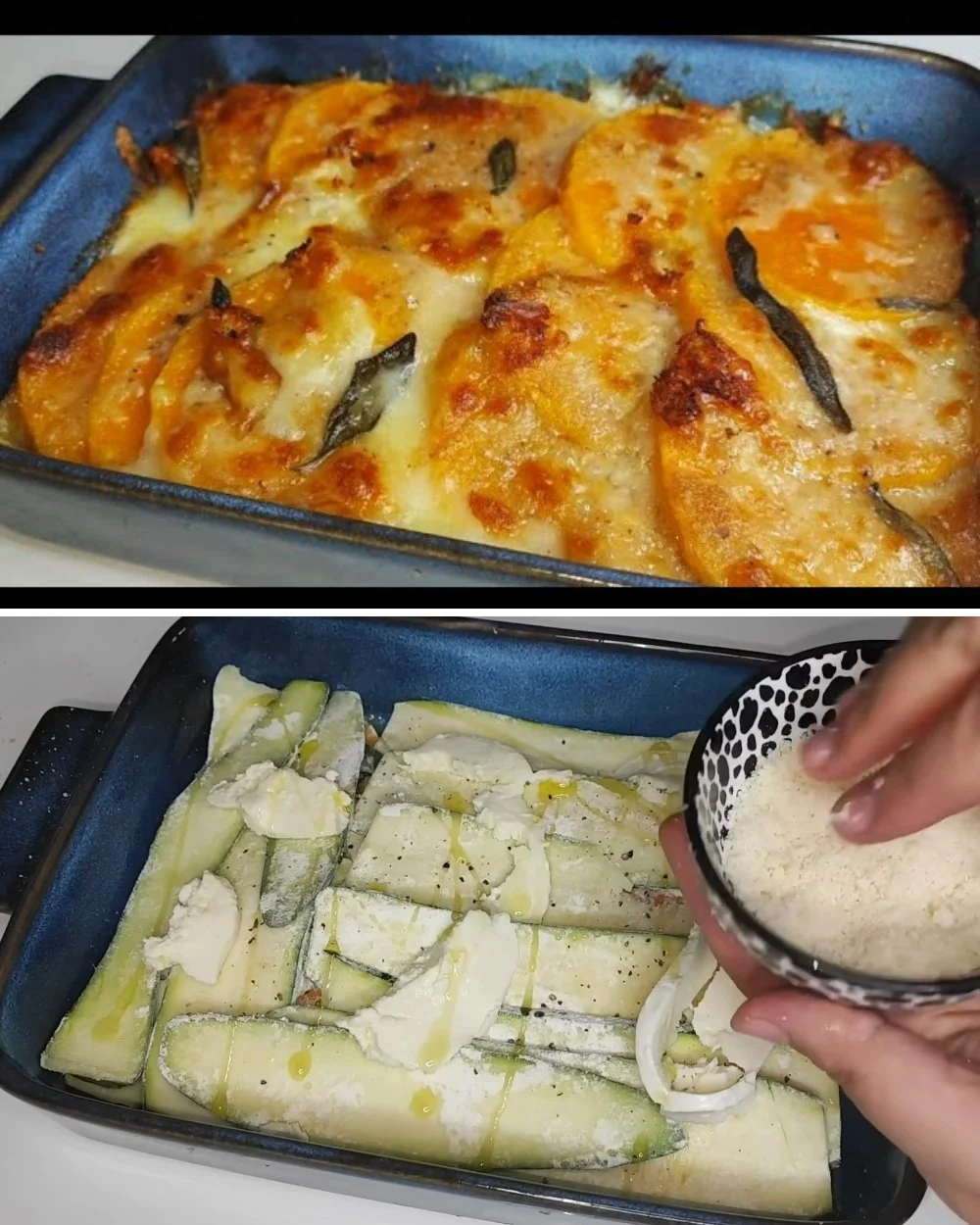 Gezond pompoen recept, rauw en gebakken in de oven, beter dan vlees.