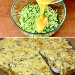 Rasp courgette met eieren en cottage cheese voor een gezonde maaltijd.