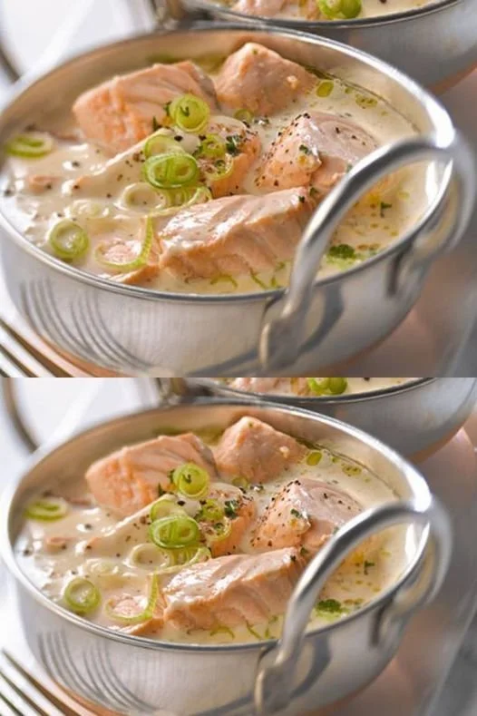 Sappige Blanquette van Zalm, een familierecept voor elke maaltijd.