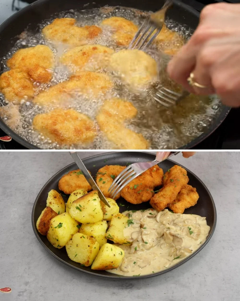 Heerlijke schnitzel bereid volgens het beste recept